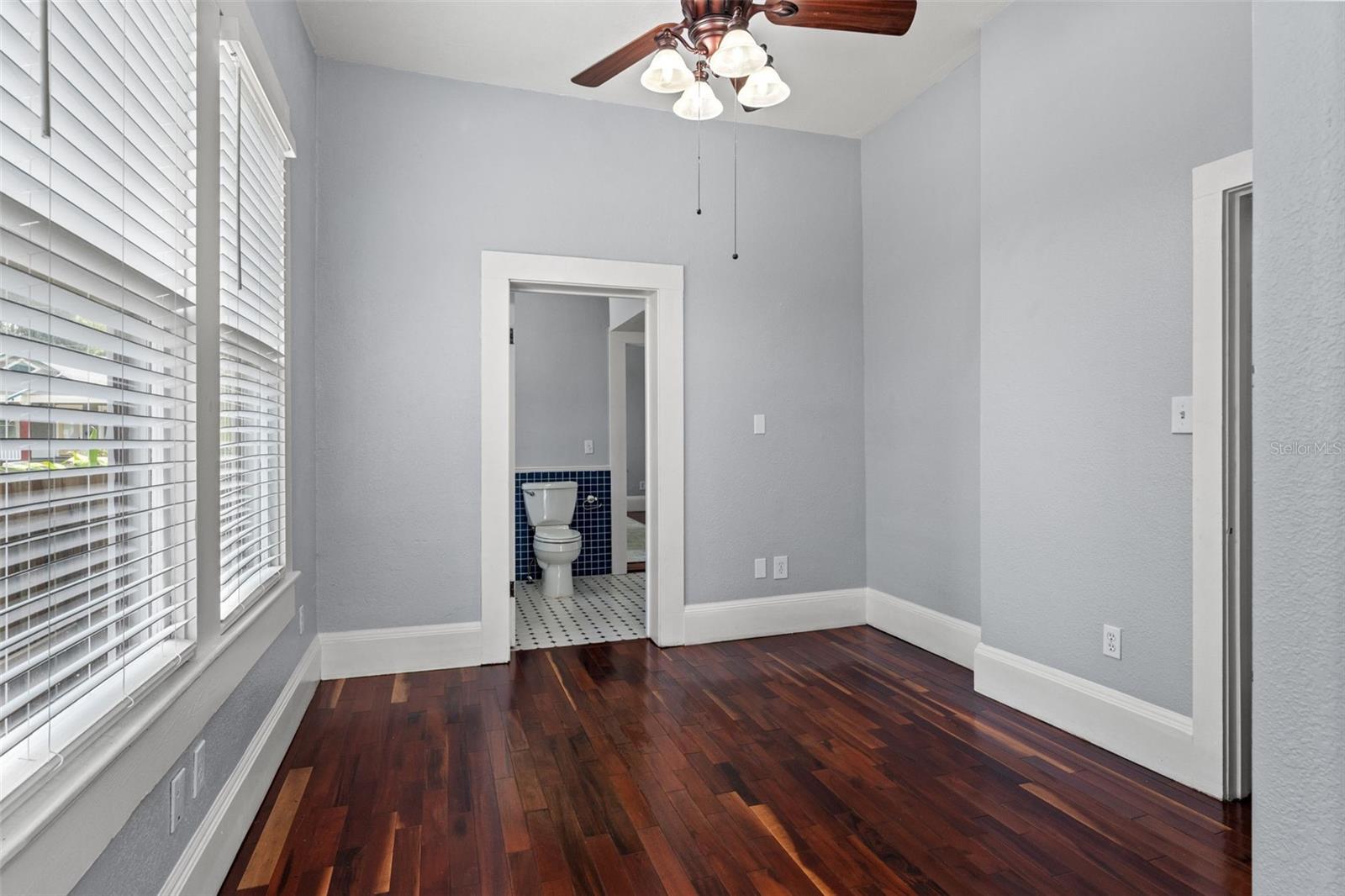 Downstairs back bedroom