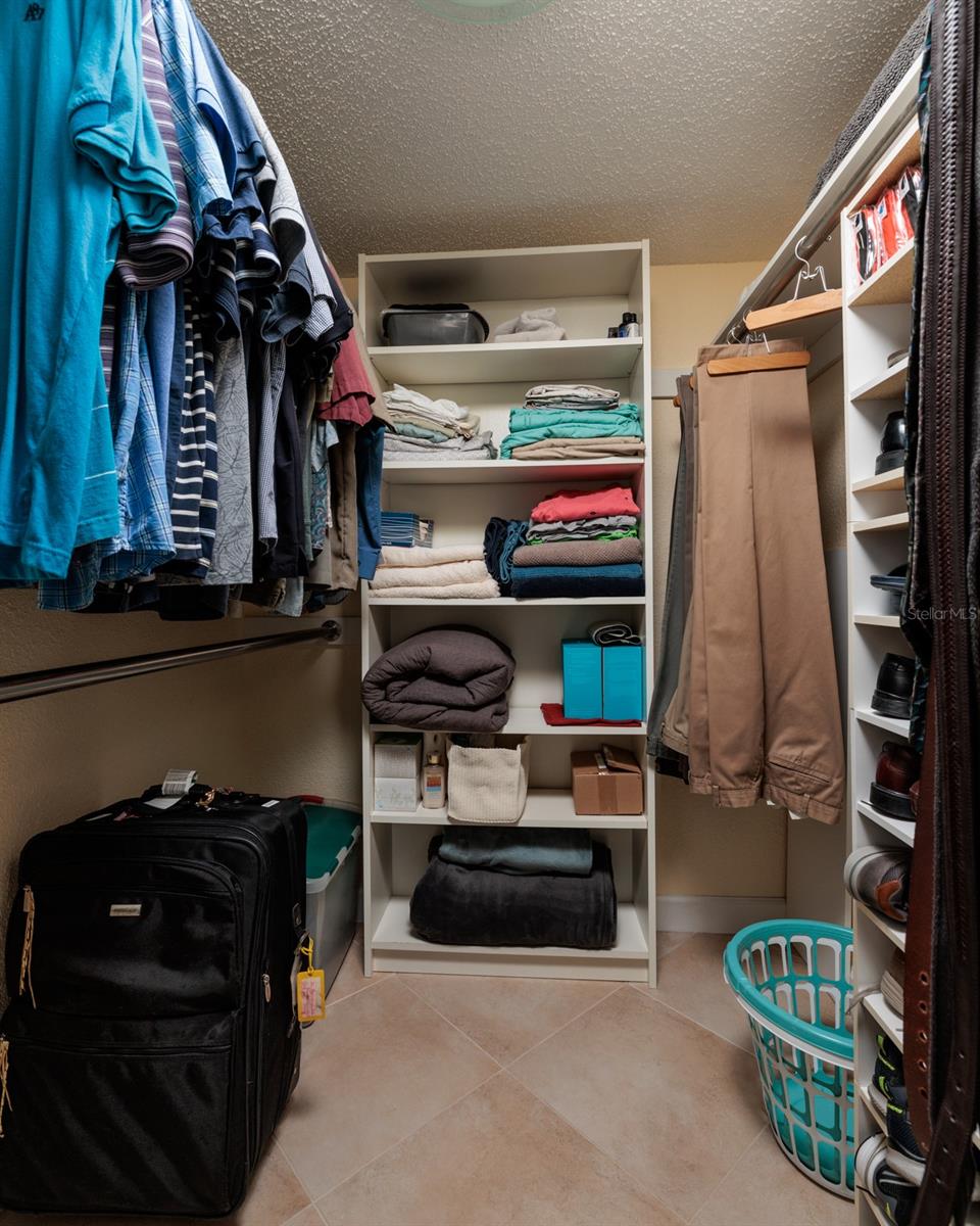 PRIMARY WALK IN CLOSET