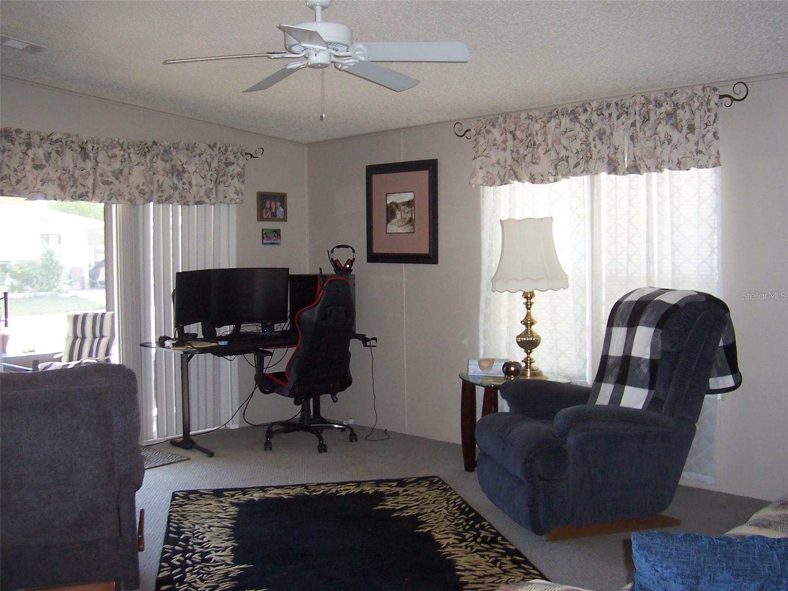 Spacious living room.