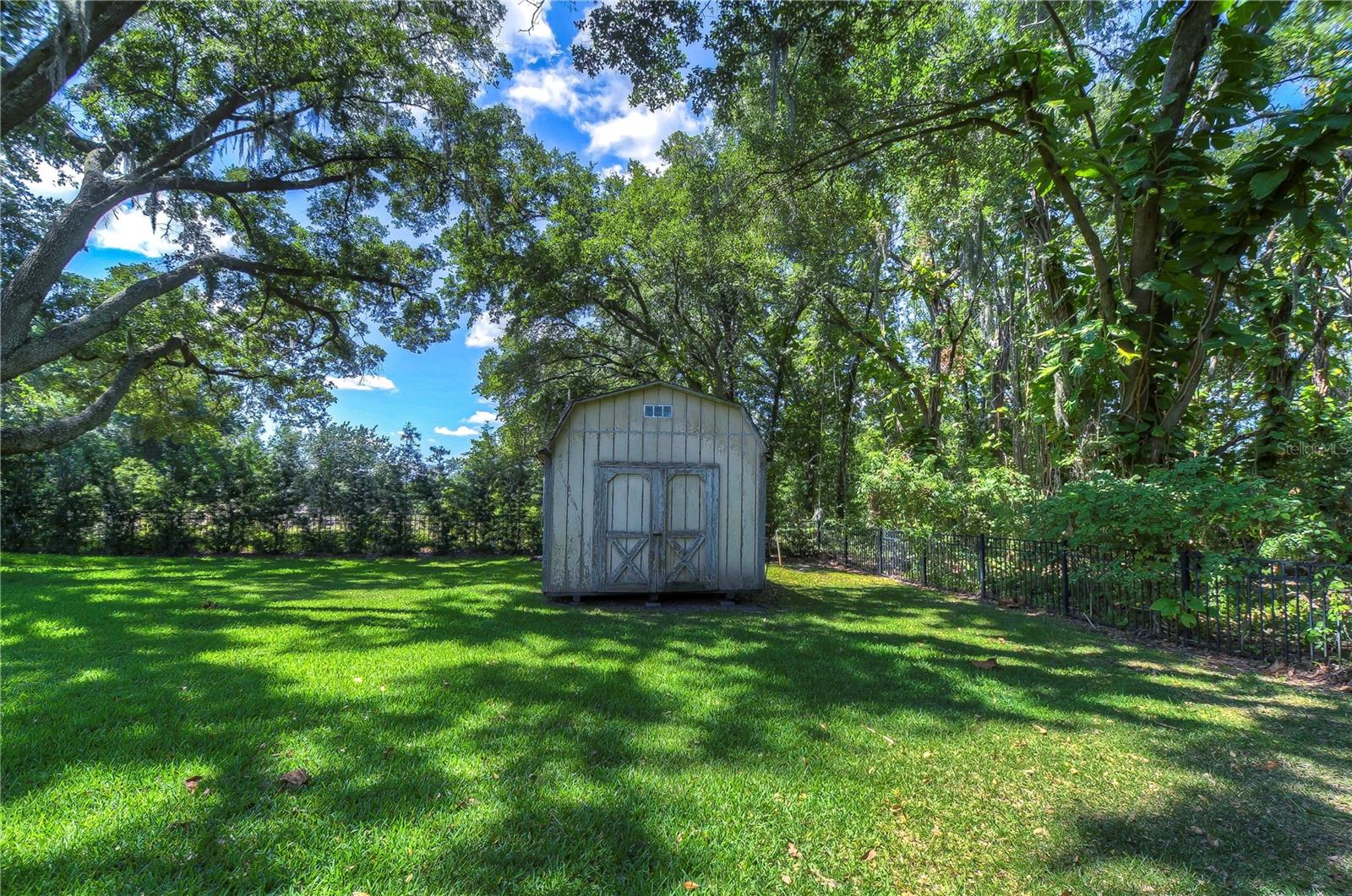 Outdoor storage!