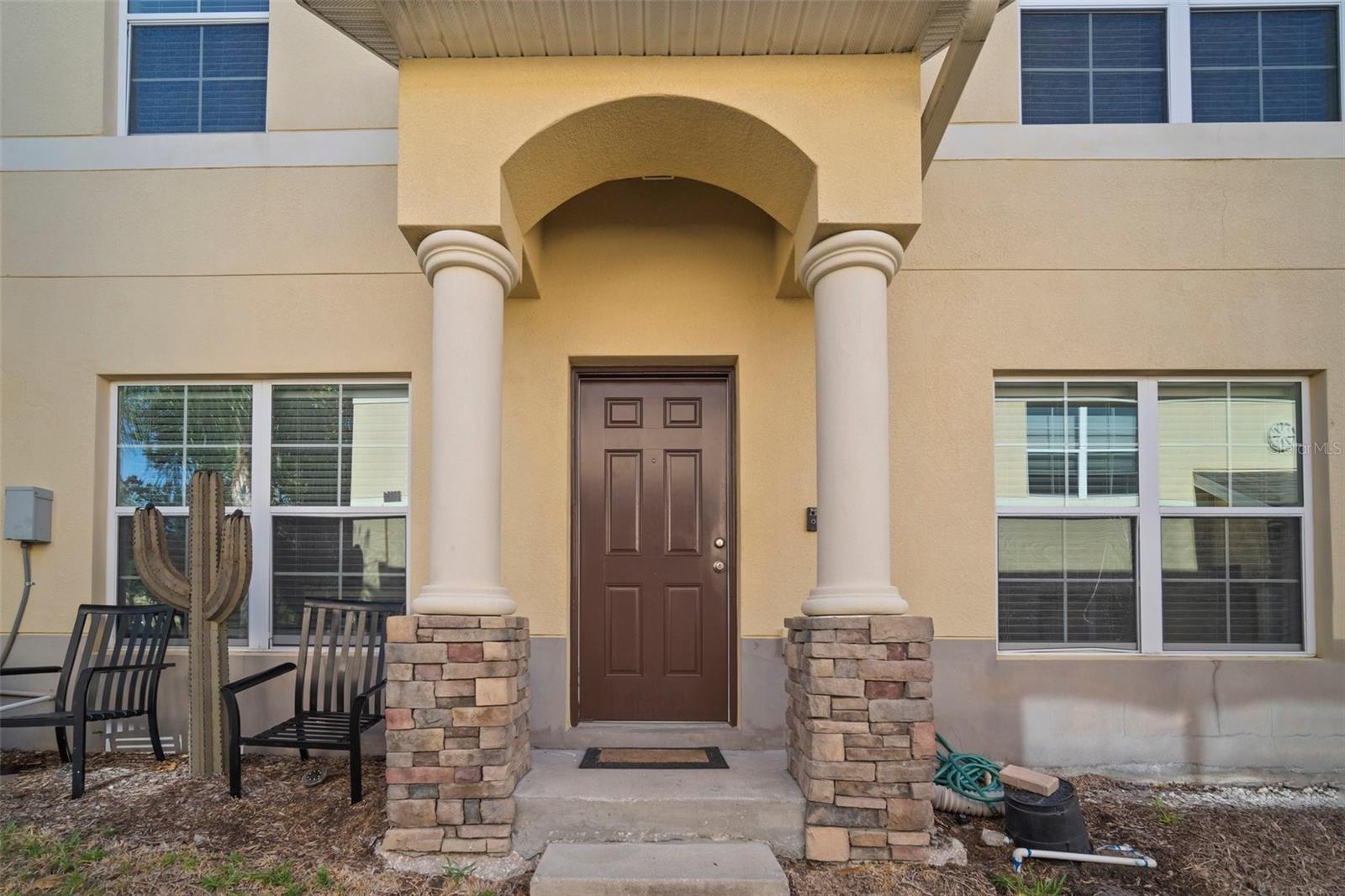 Front of Townhome