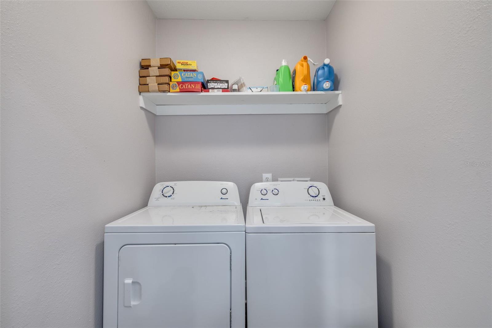 Inside laundry room