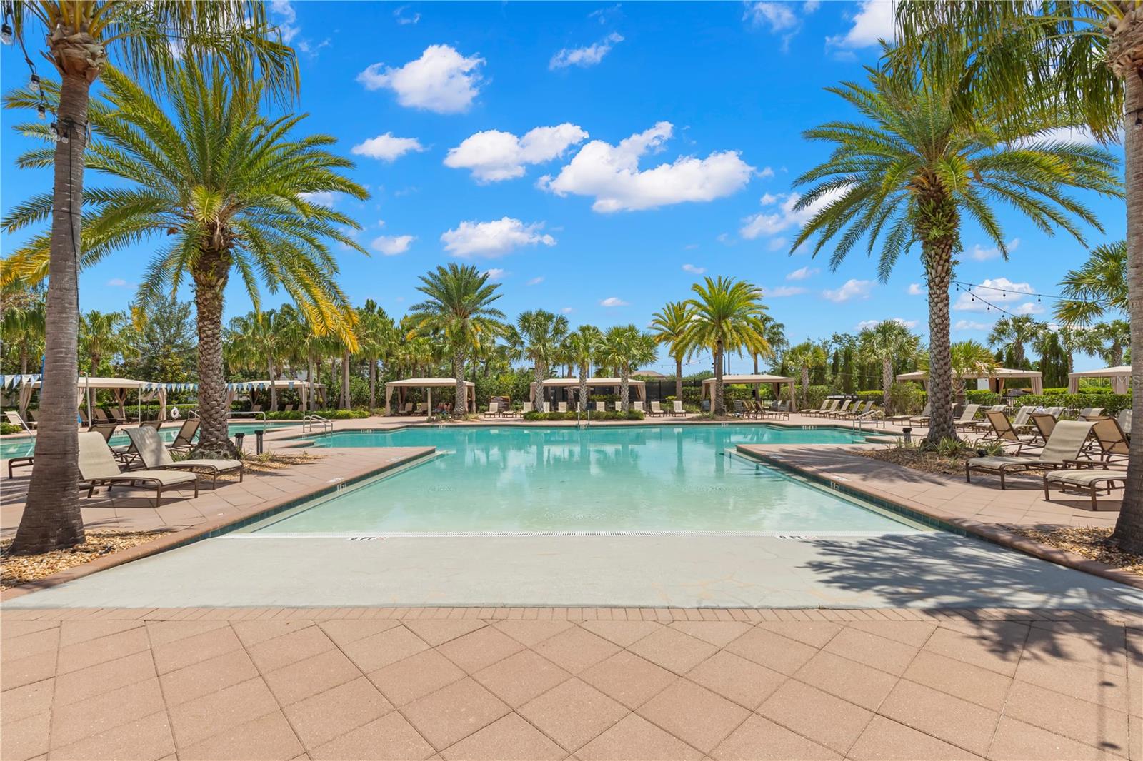 Beach entry pool