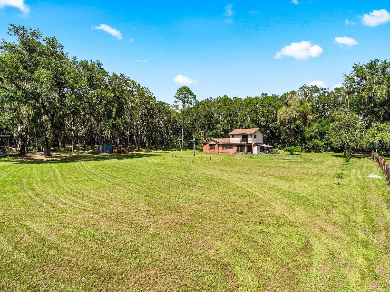 View of house from back of property