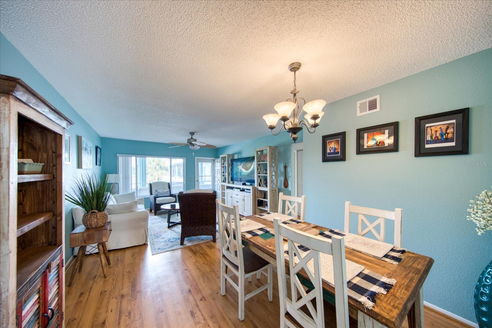 Dining Room area and Living Room