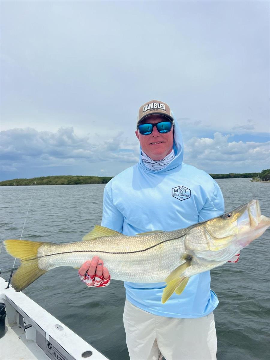 This home offers Direct Gulf of Mexico, Salt water & Fresh water fishing!  from your backyard!  Who says you can't have it all?