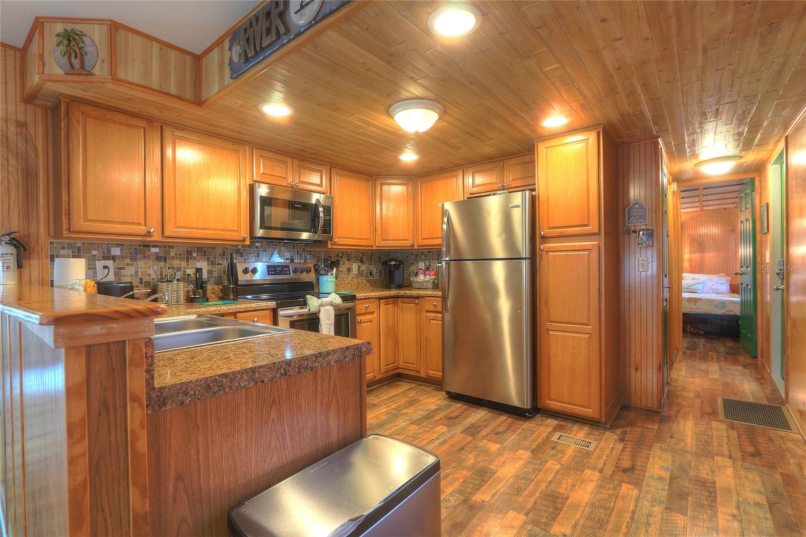 Spectacular kitchen - fully equipped with stainless steel appliances, cookware eatingware, and everything you'll lneed to entertain your guests.