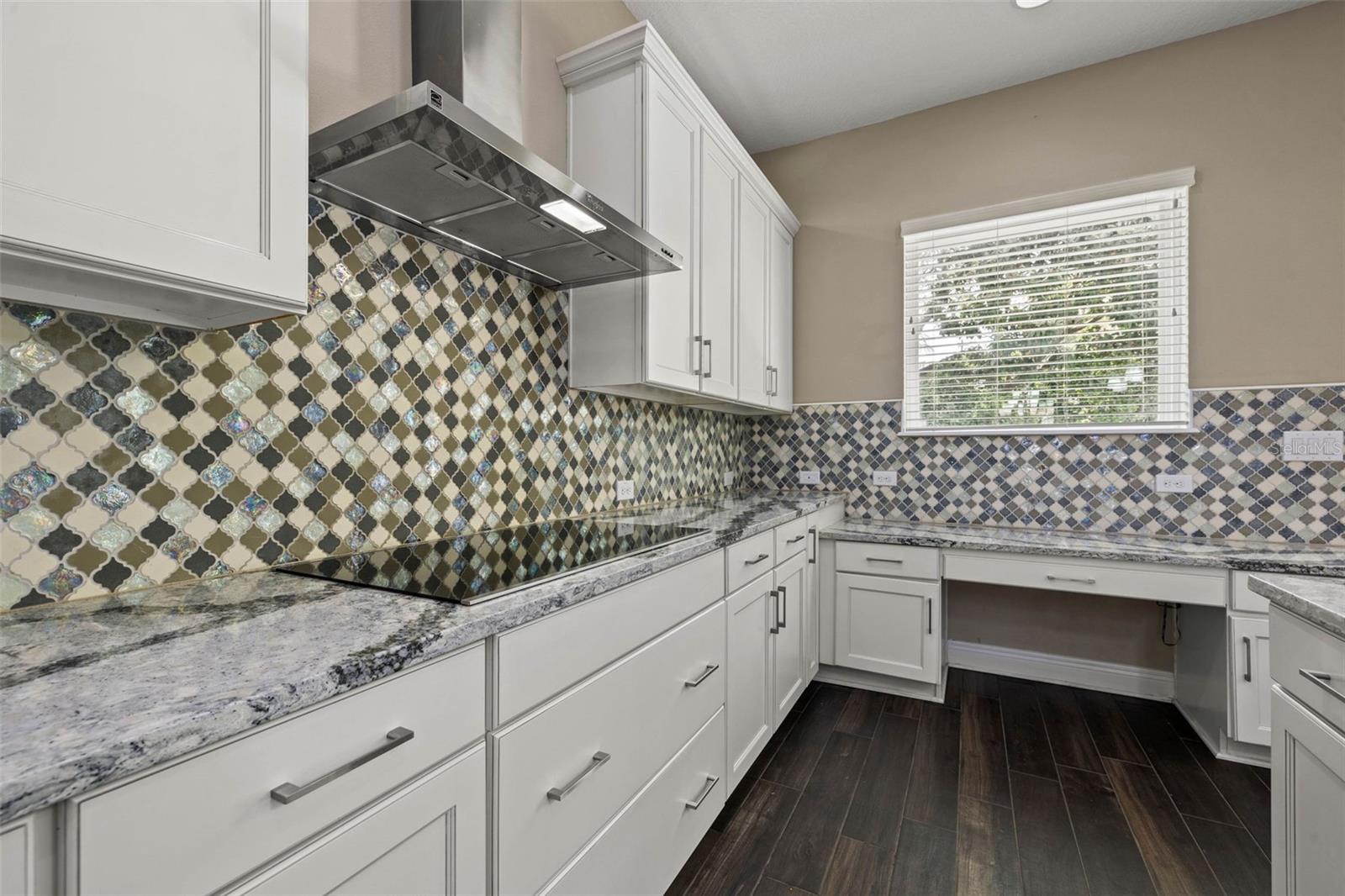 Custom tile backsplash