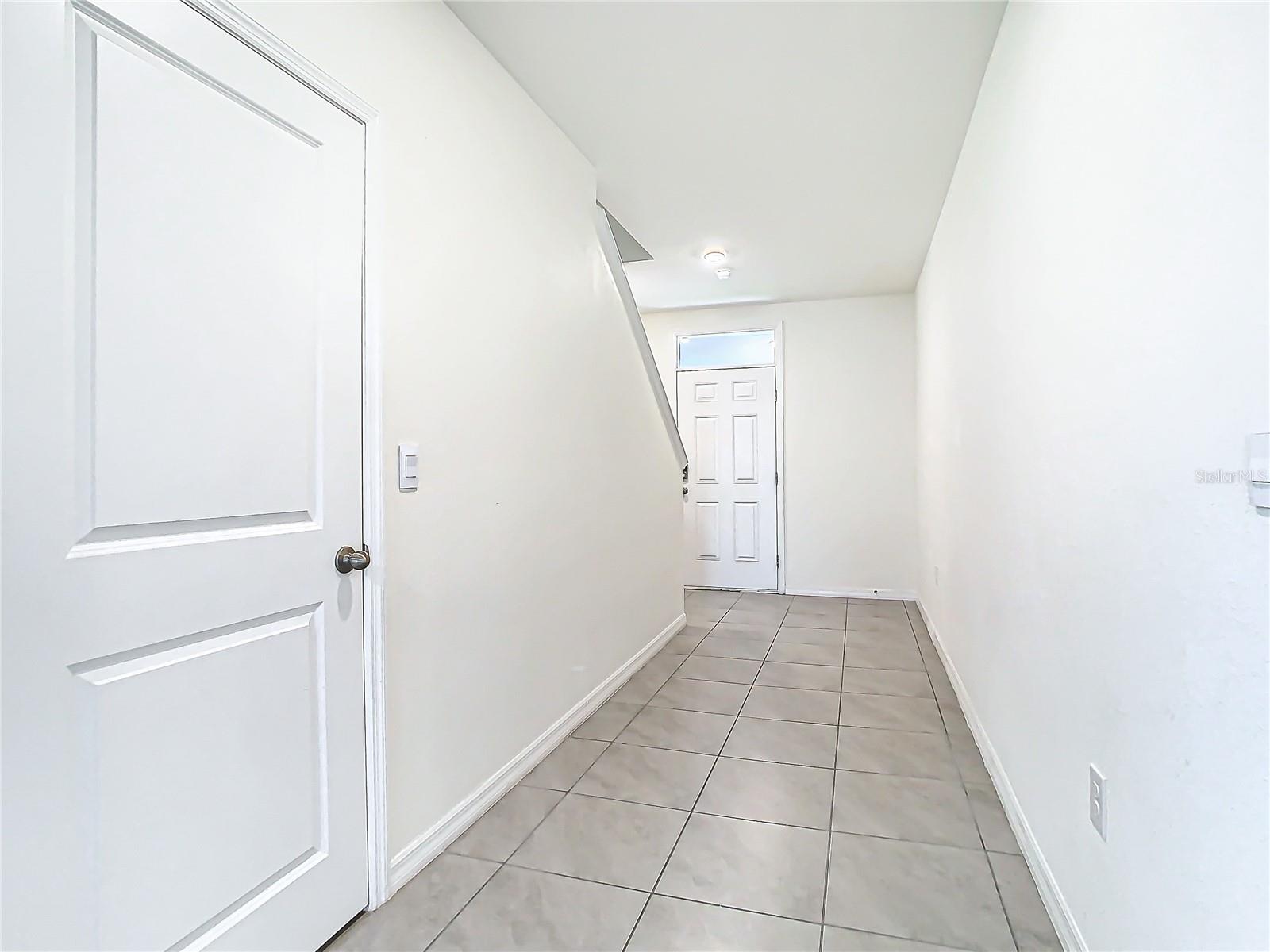 Hallway view from dinning/living room