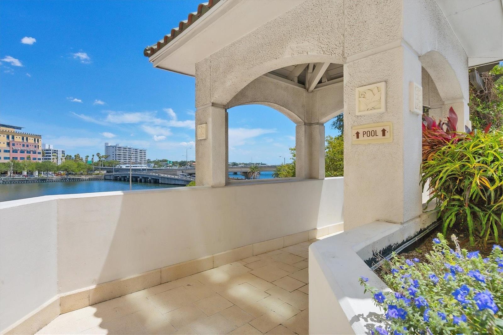 Walkway to Pool