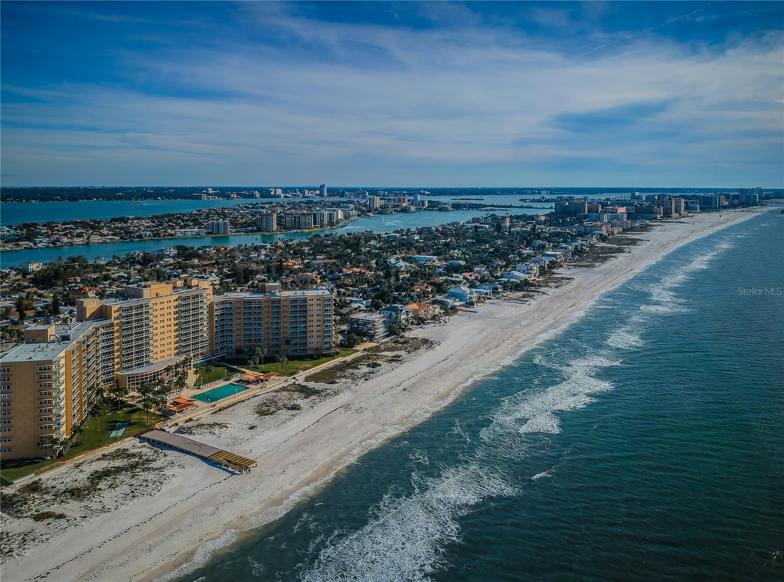 Beach to the south