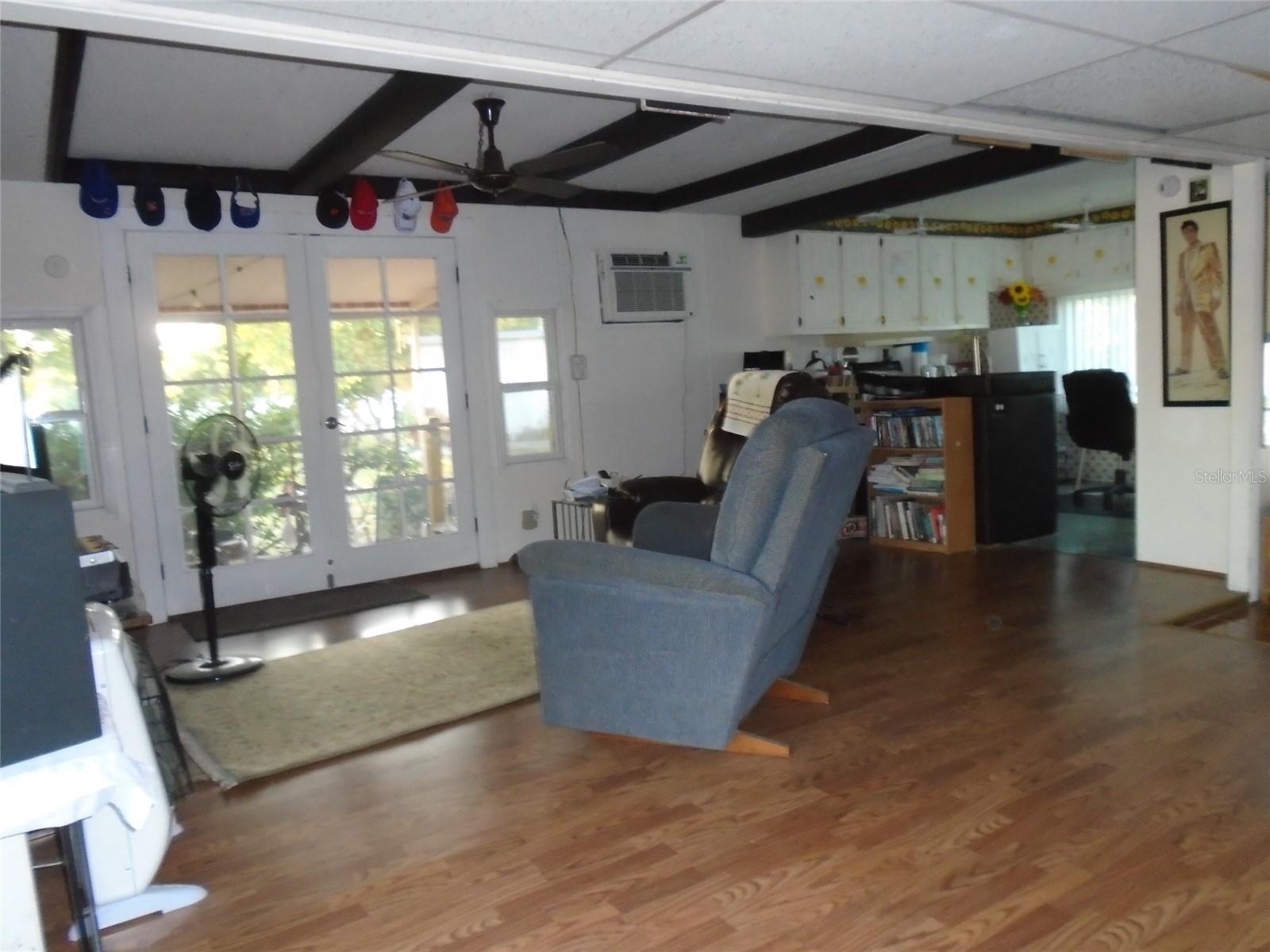 Newer Wall Air Conditioner * Kitchen is Open to the Living Room