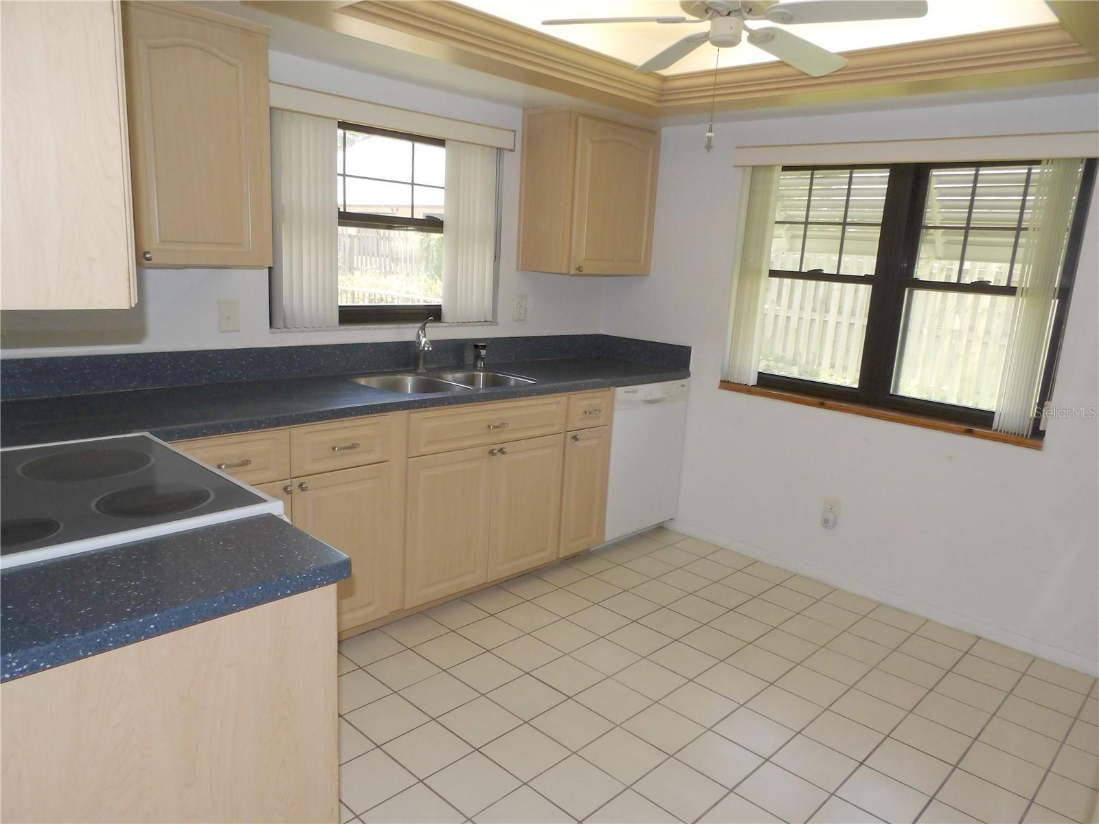 Kitchen With Two Windows