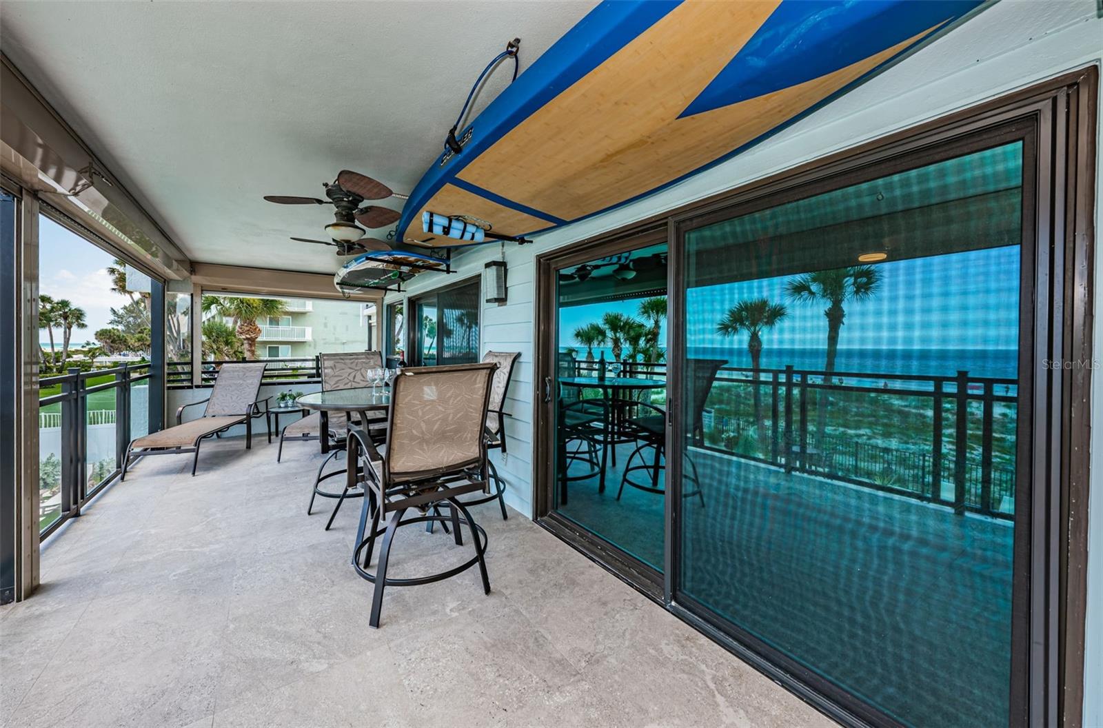 ... The  26' x 10' Balconies That The Beach House Condos Enjoys  are Fantastic and One of the Main Selling points of these Units..  Just a Great  Spot to Entertain Friends or Family or Just to Kick back  and Relax. Photo South to North..