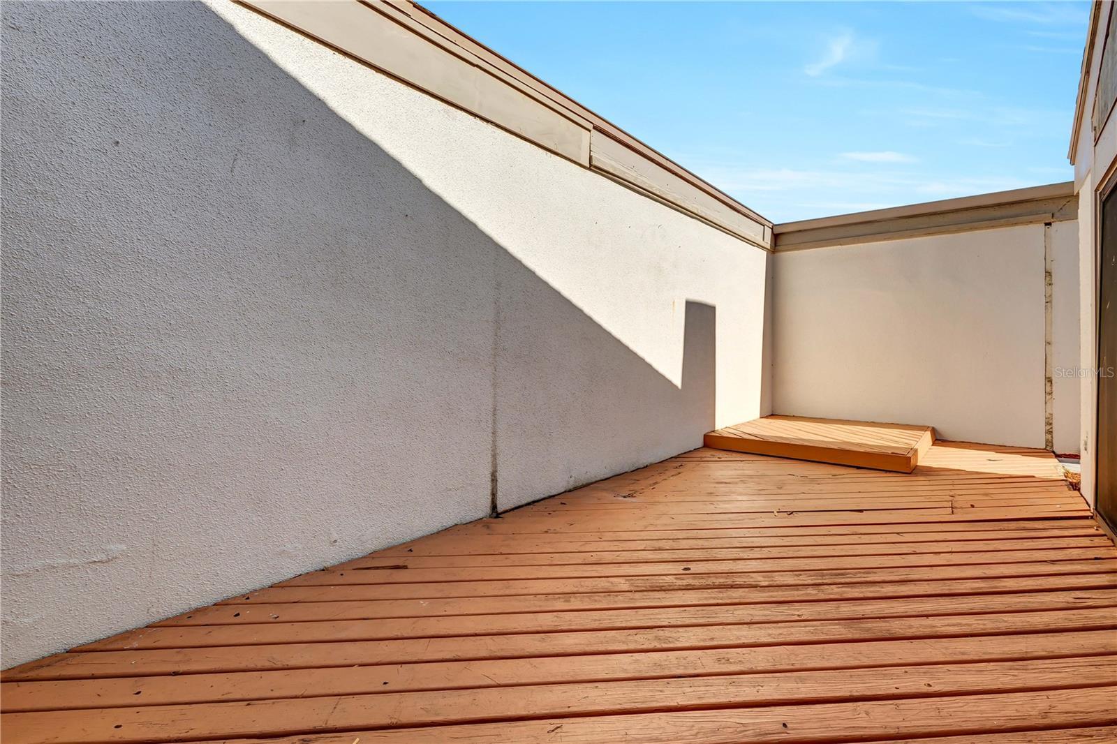 Huge 9 x 26' open Patio off Family Room