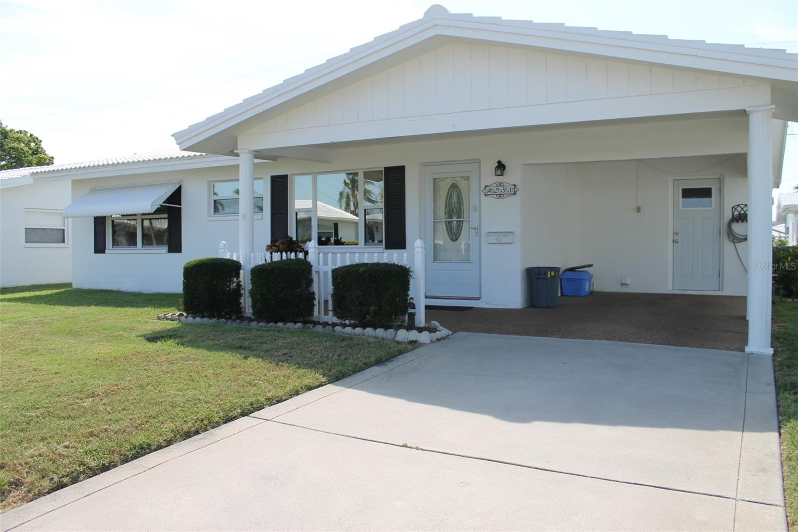 Front of Home  -Carport 19x9.10