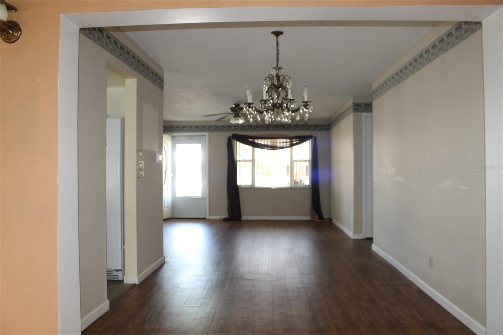 Dining Area Viewed from Florida Rm