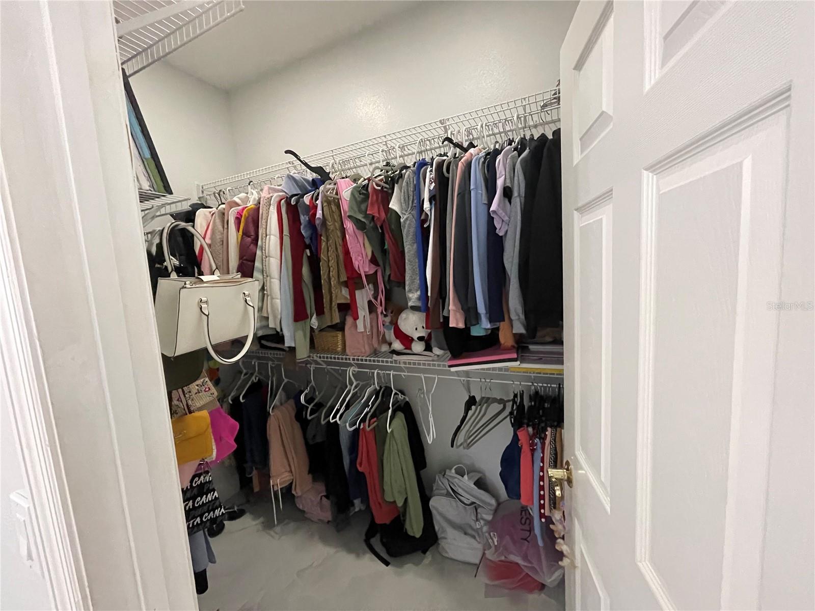 2nd Bedroom walk in closet