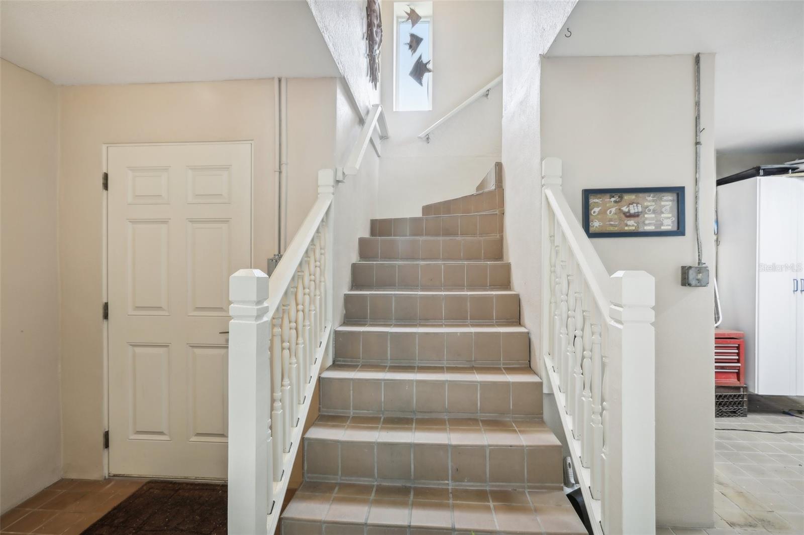 staircase to 2nd floor