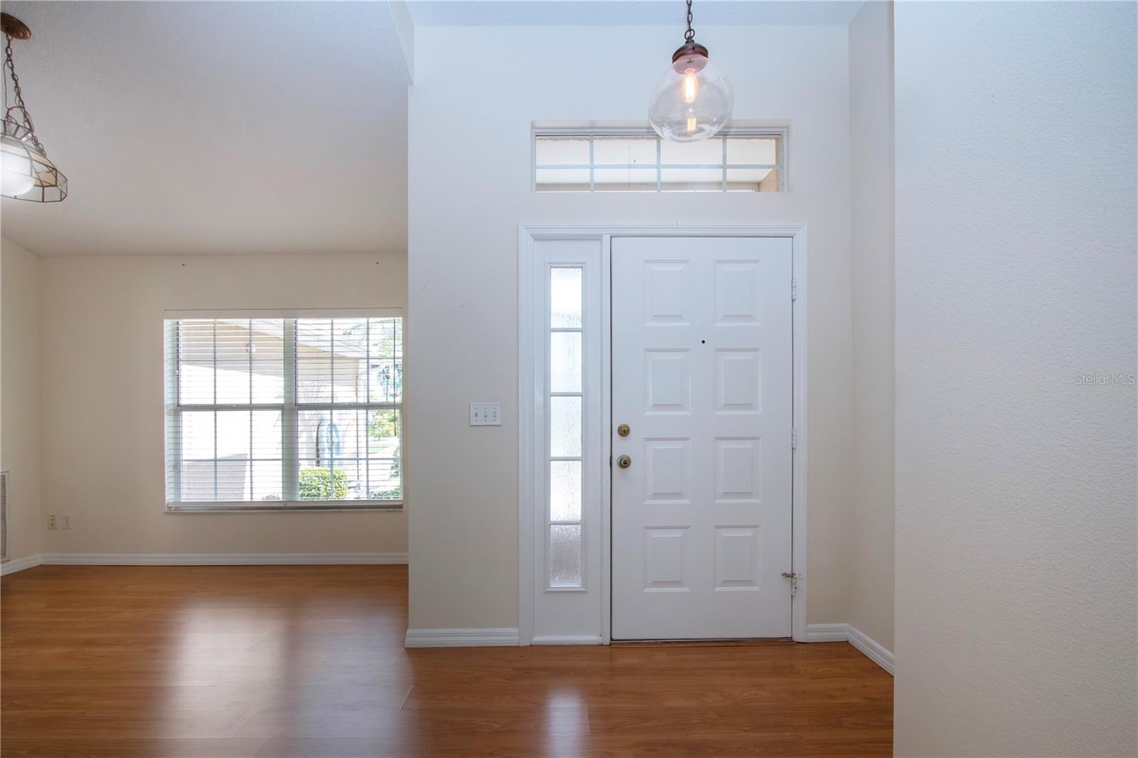 Entry way into house