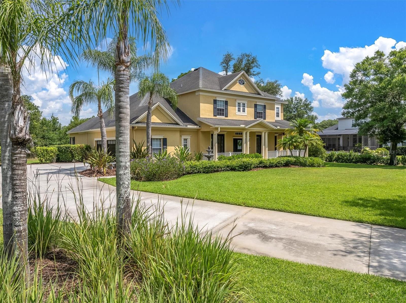 LONG DRIVEWAY