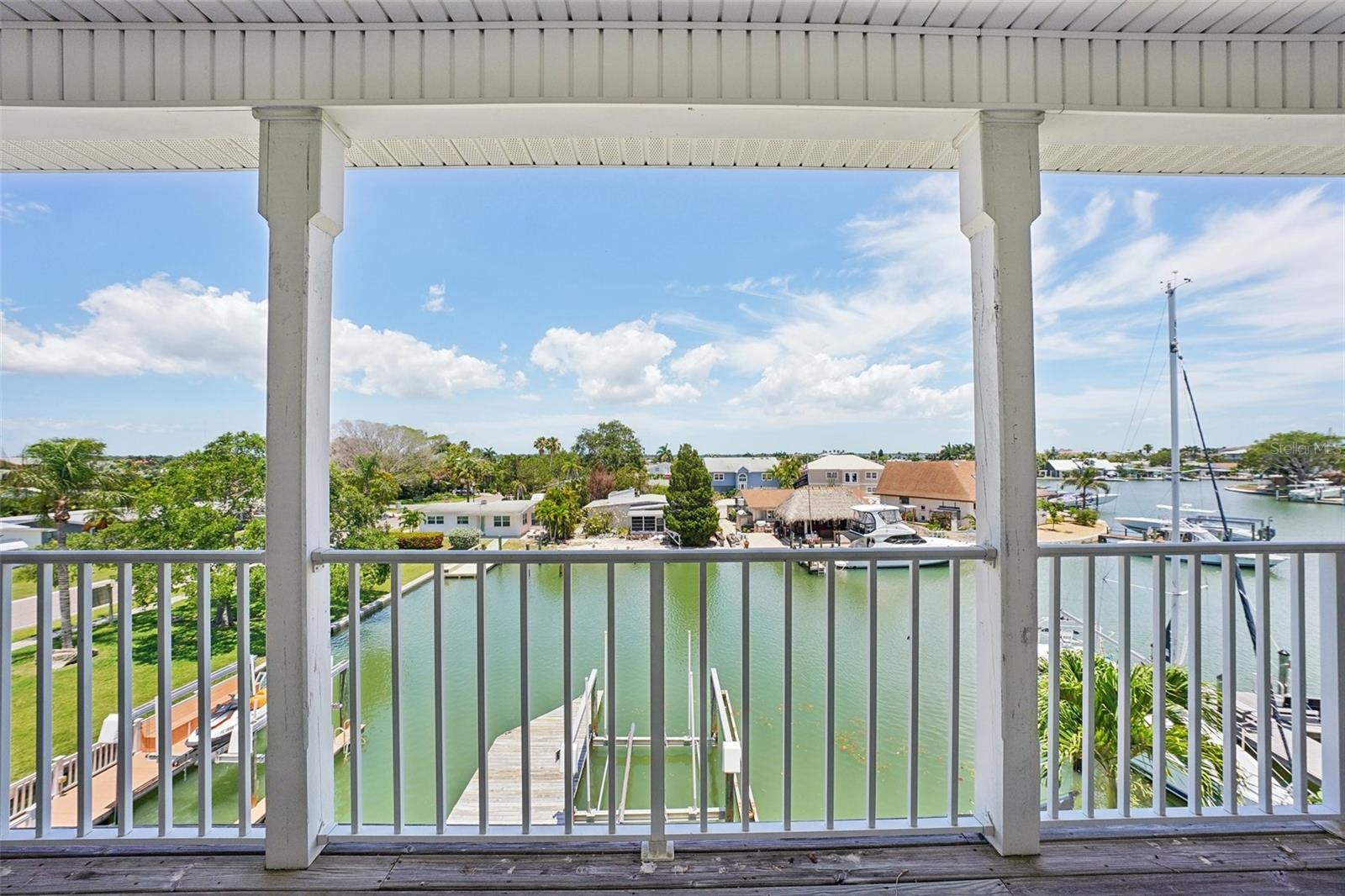 view from top balcony