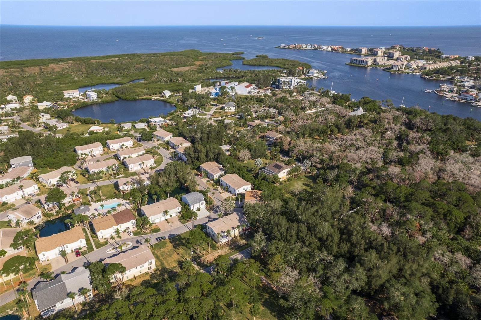 Arial View Gulf of Mexico