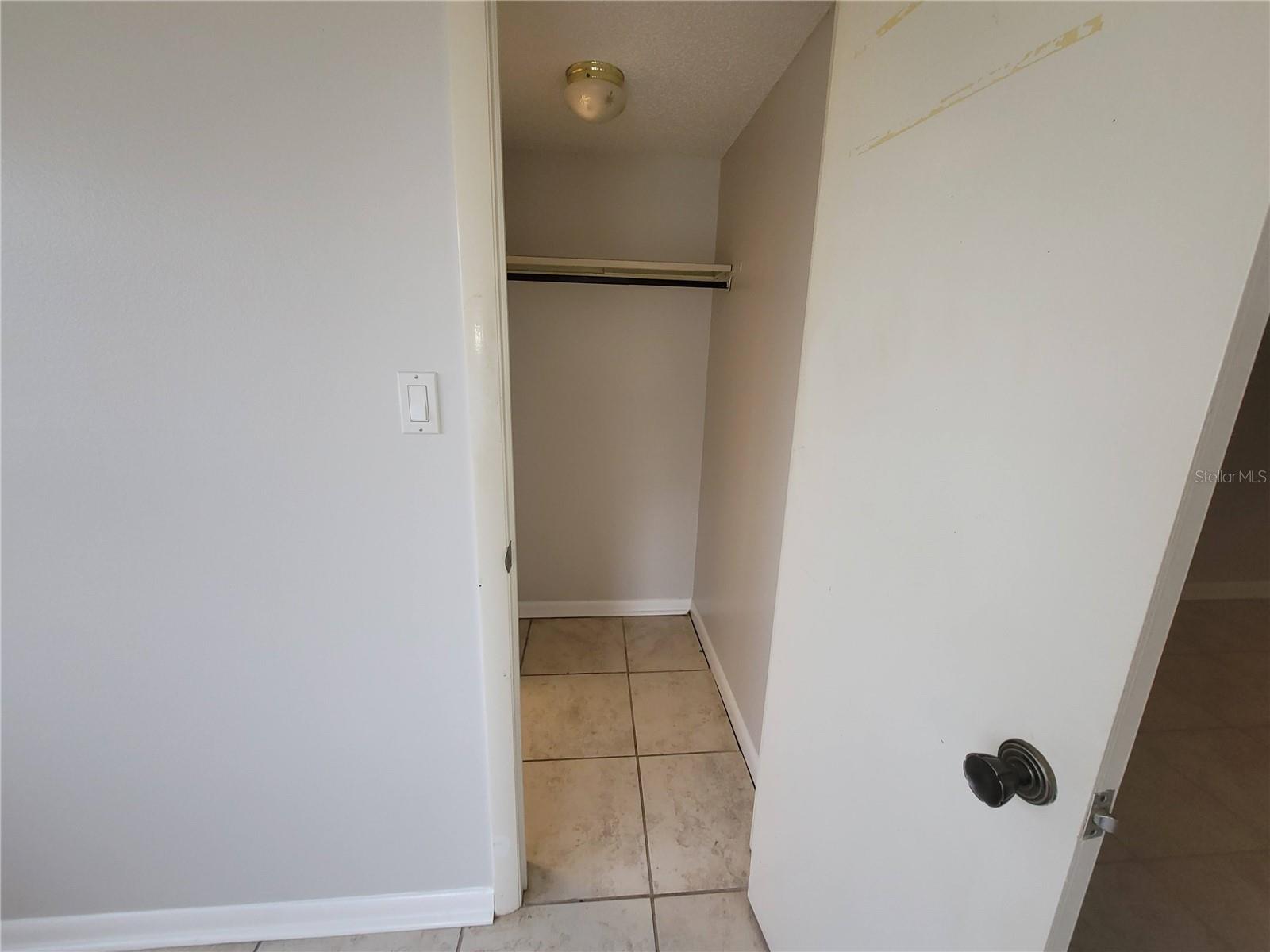 half bath and closet off the bonus room