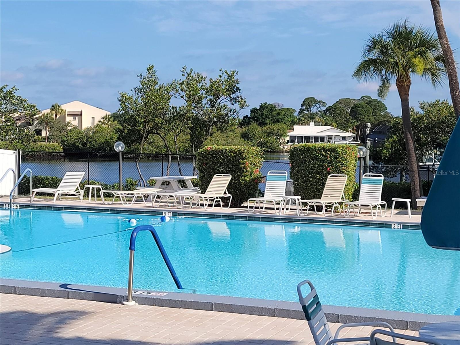 Waterfront pool (one of two that youwill have access to!