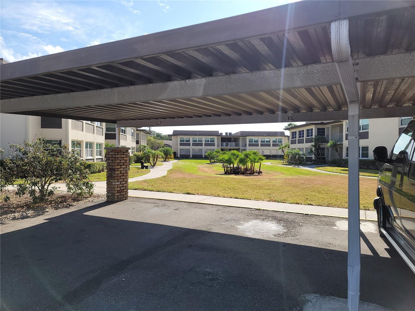 Carport for one car