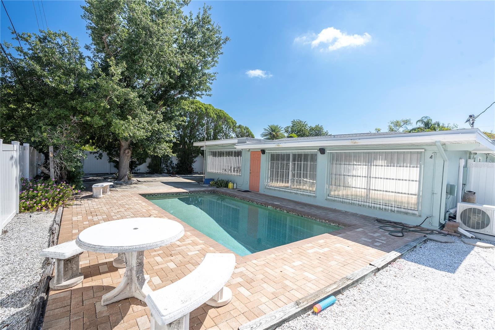 Backyard and Pool