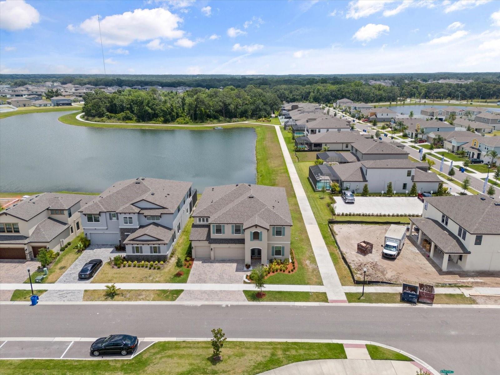 Front Aerial View