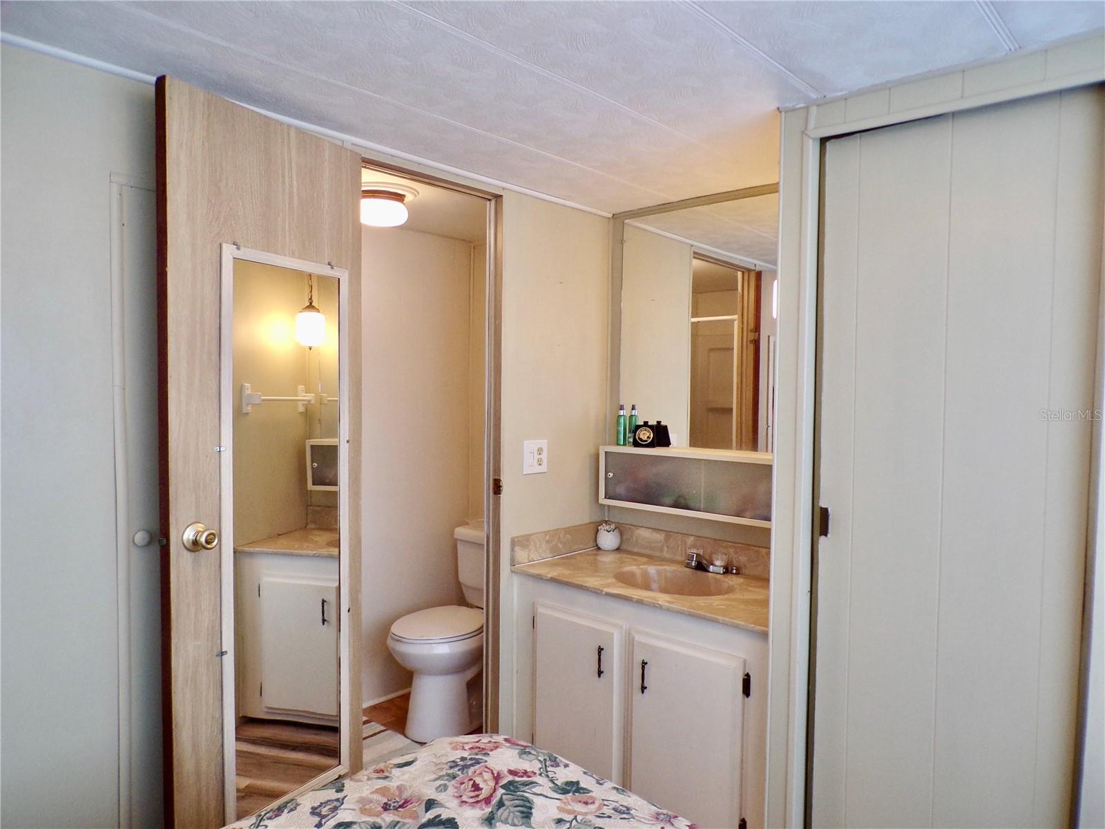 Front Bedroom with bath