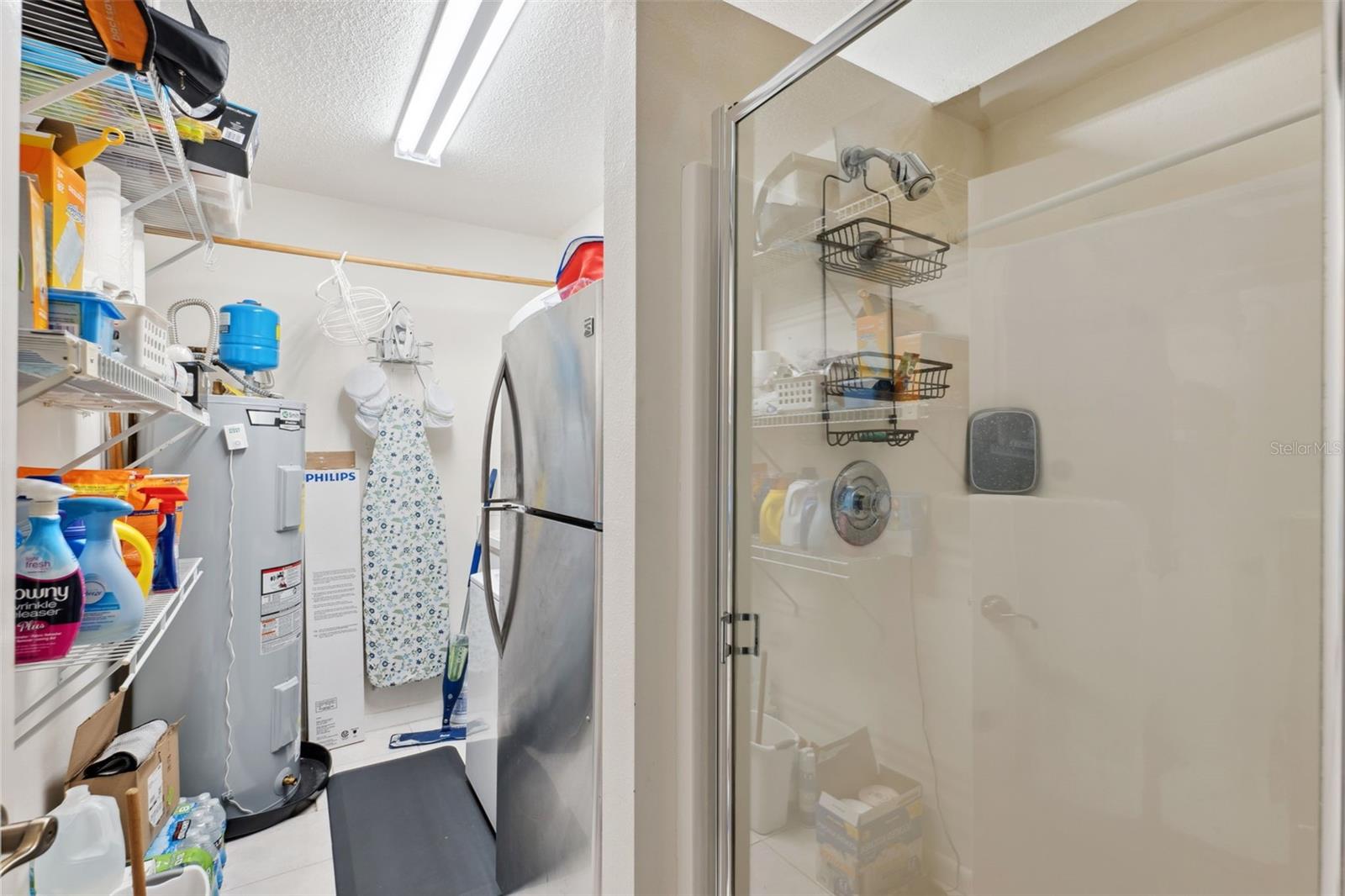 Laundry Area With Shower