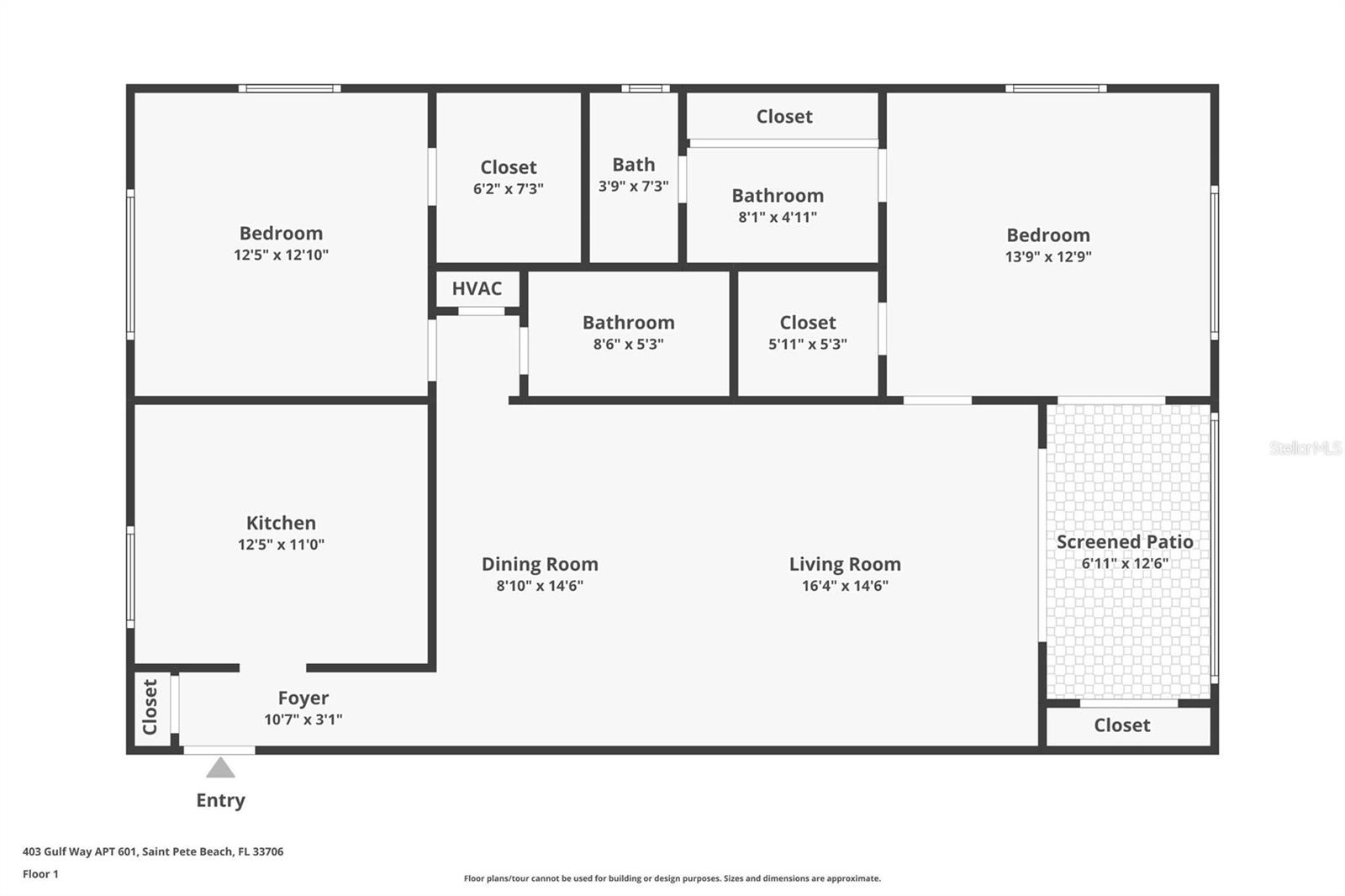 This floorplan is comfortable and practical, with no wasted space!
