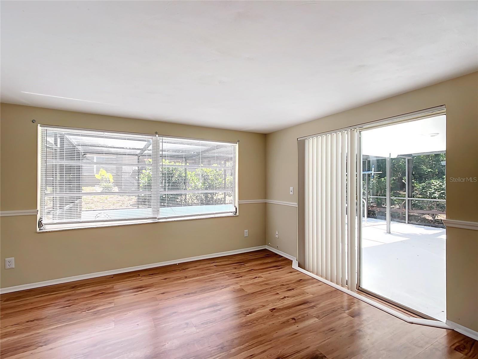 Family room off pool