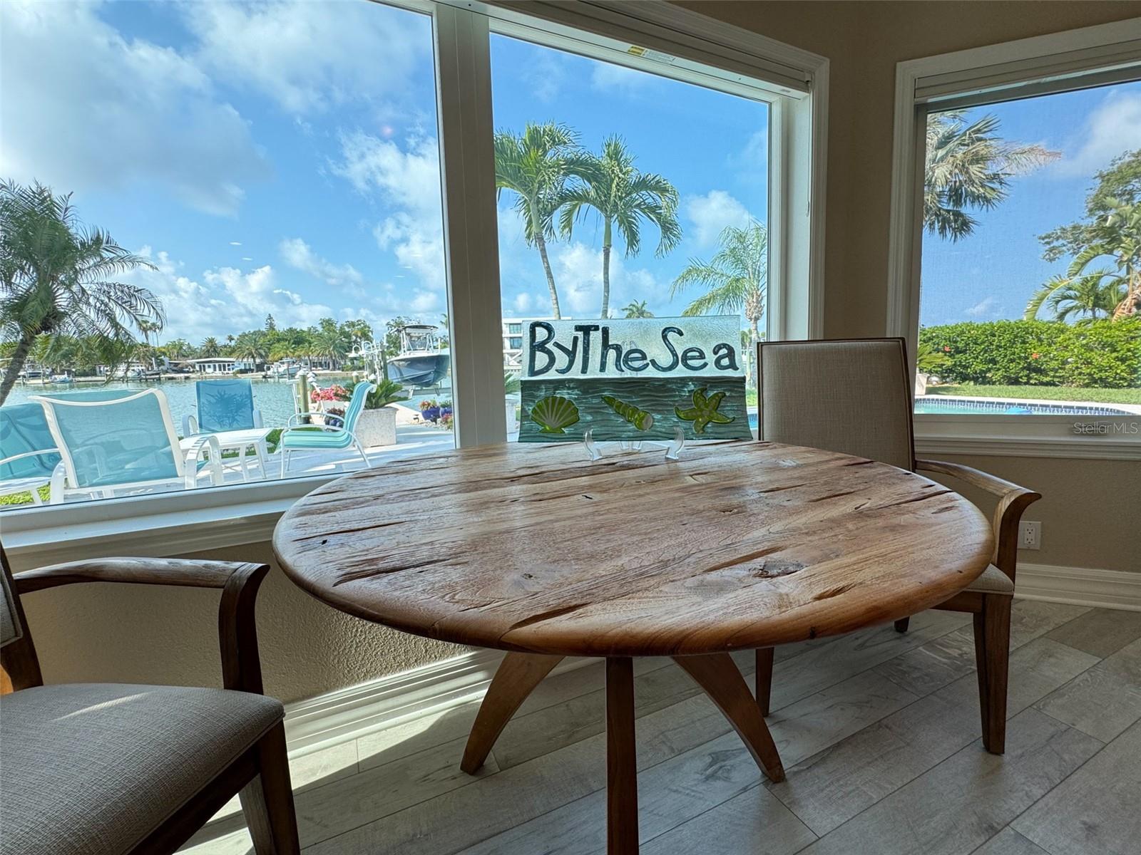 View from Dining Area - This table stays