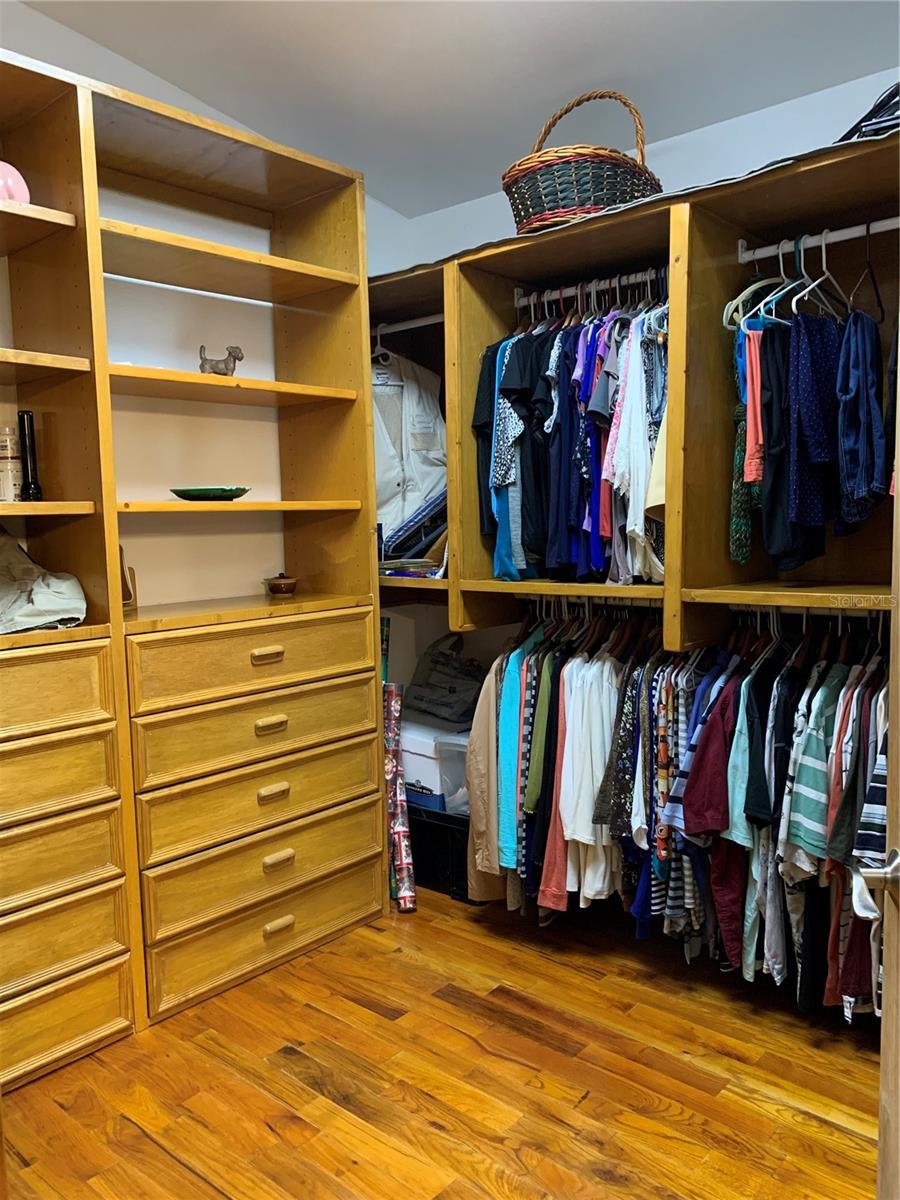 Master Walk-In Closet