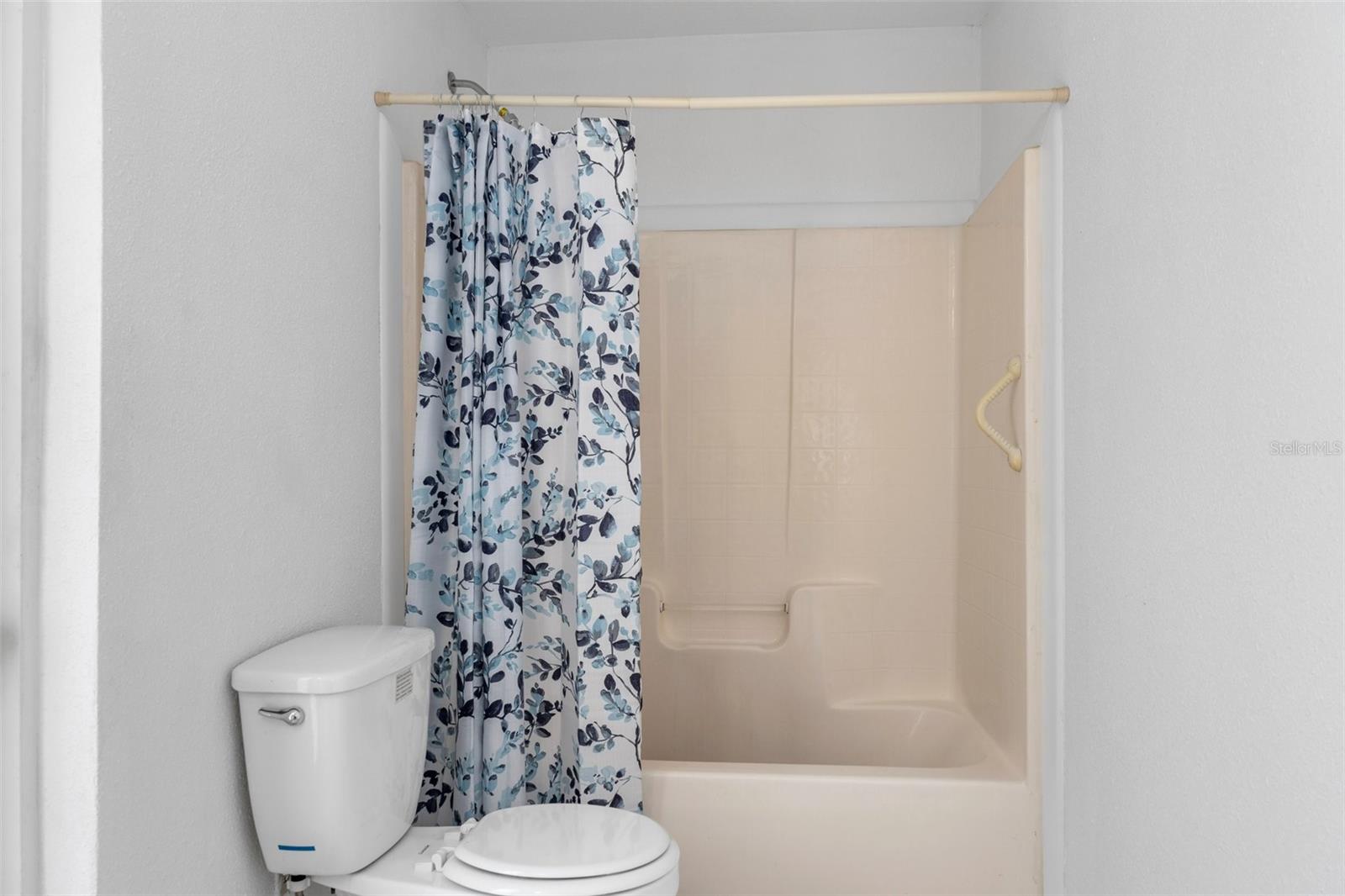 The Master Bathroom has a tub shower combo