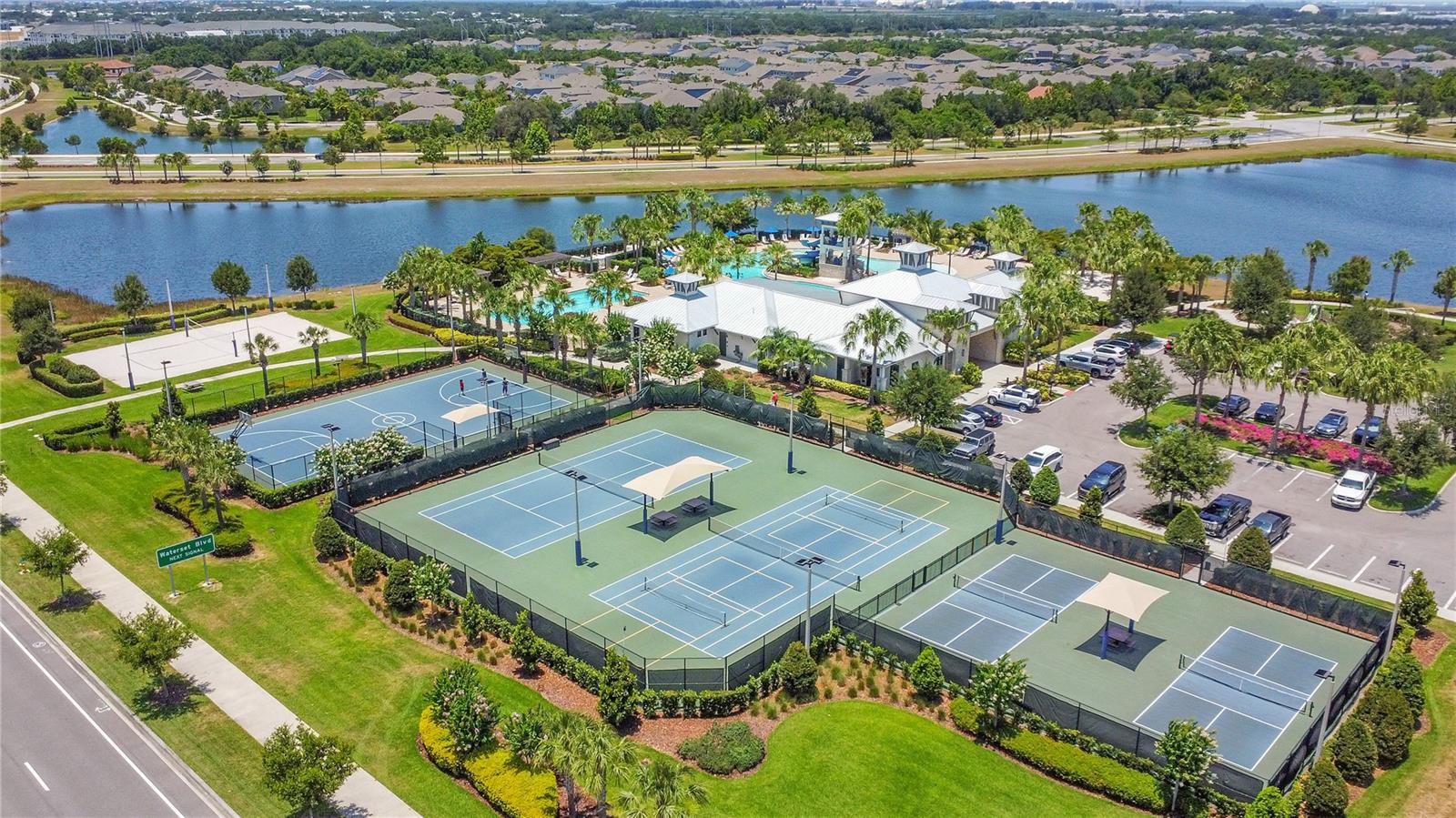 Tennis, Basketball, Pickleball, and Sand Volleyball Courts