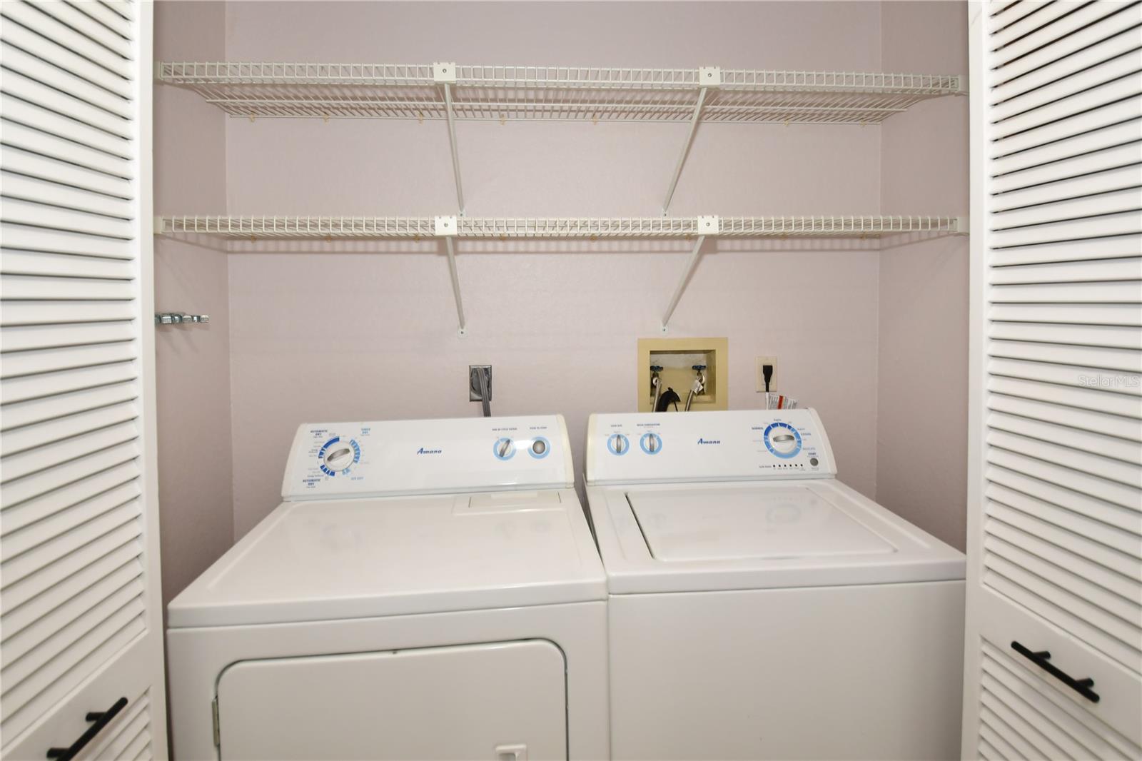 Laundry area in Hallway.