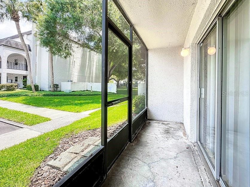 Screen enclosed porch