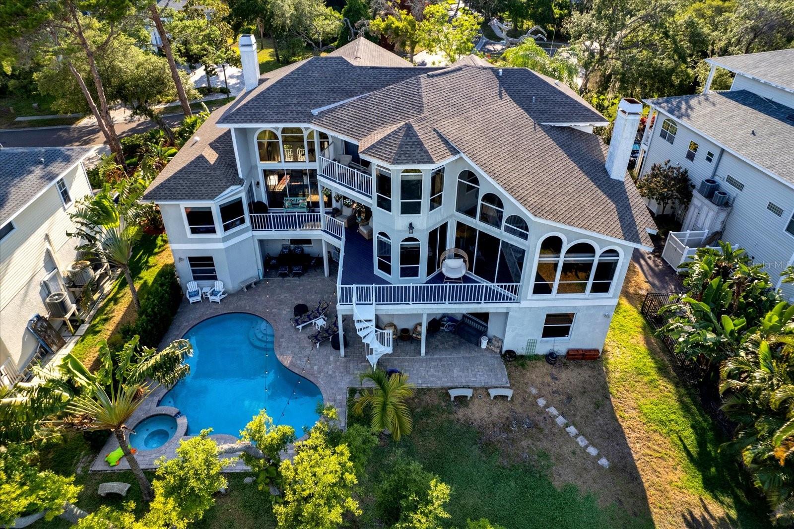 A grand beauty perfectly situated on Sutherland Bayou in the quaint city of Crystal Beach