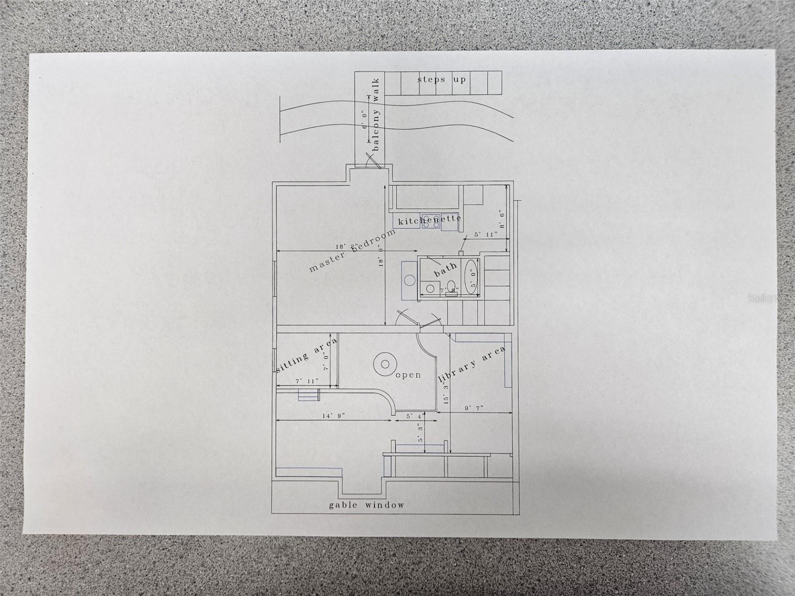 Top Floor FLoorplan