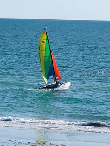 Hobie Sailing activity from beach