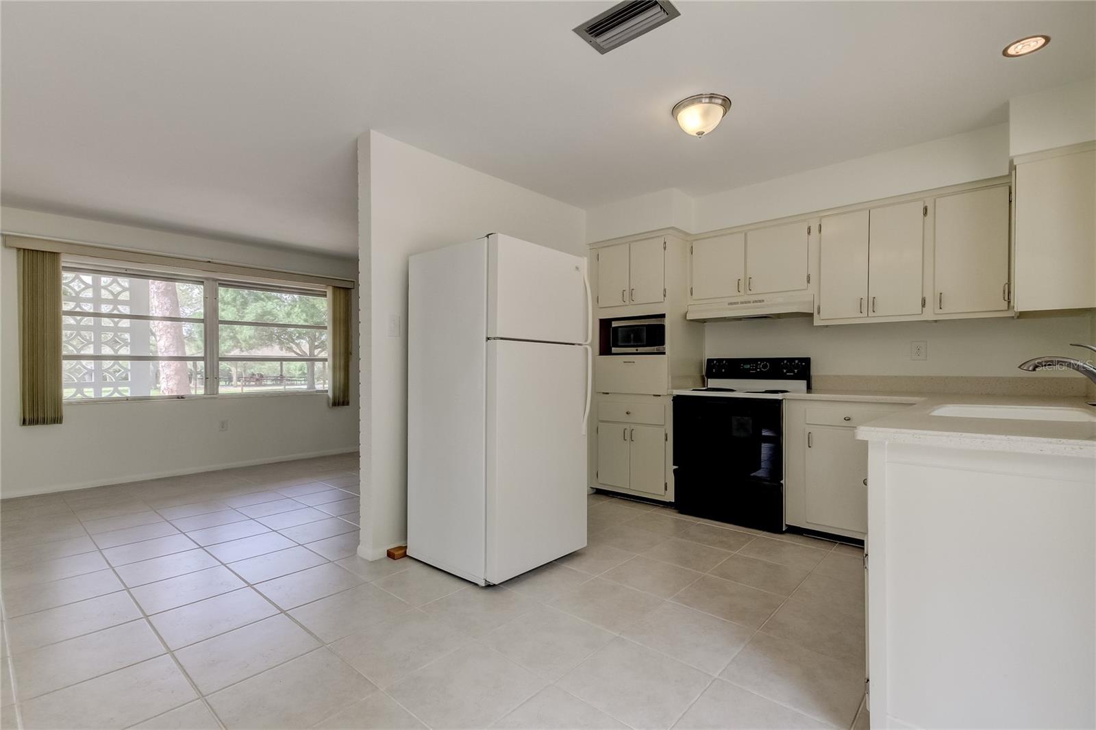 Kitchen and dining area