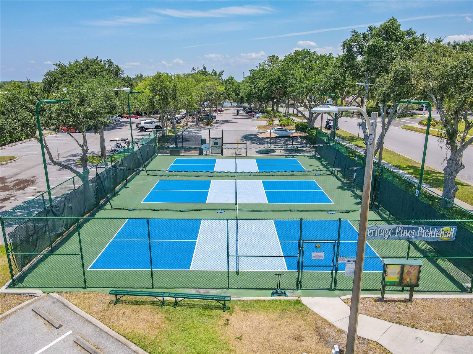 Pickleball courts