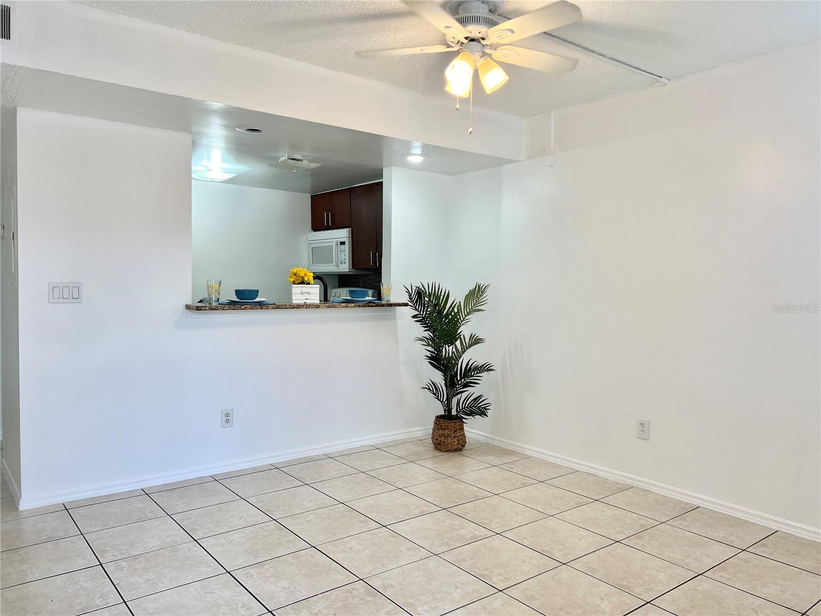 Living Room - Ceramic Tile Floors