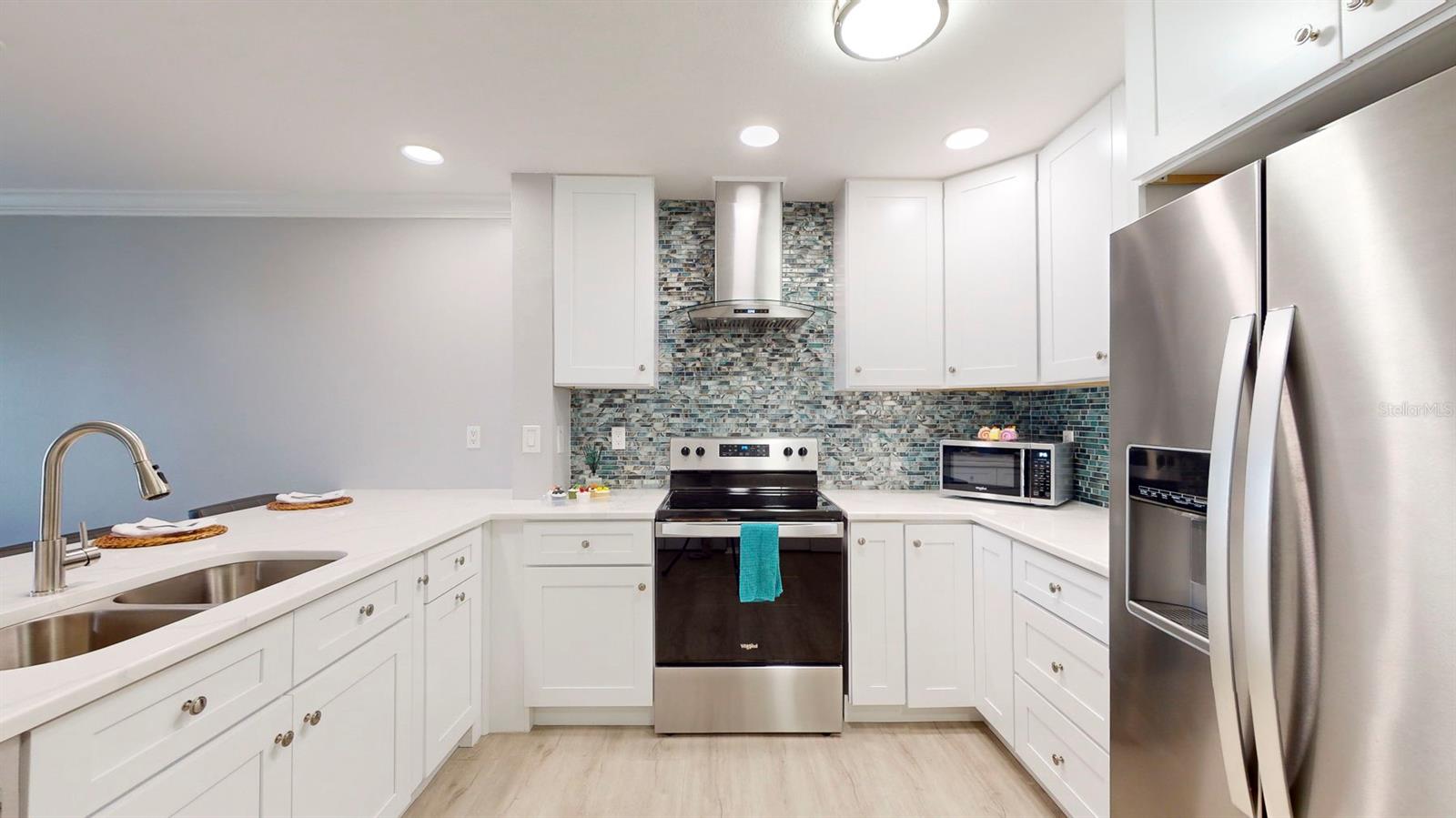 Remodeled kitchen