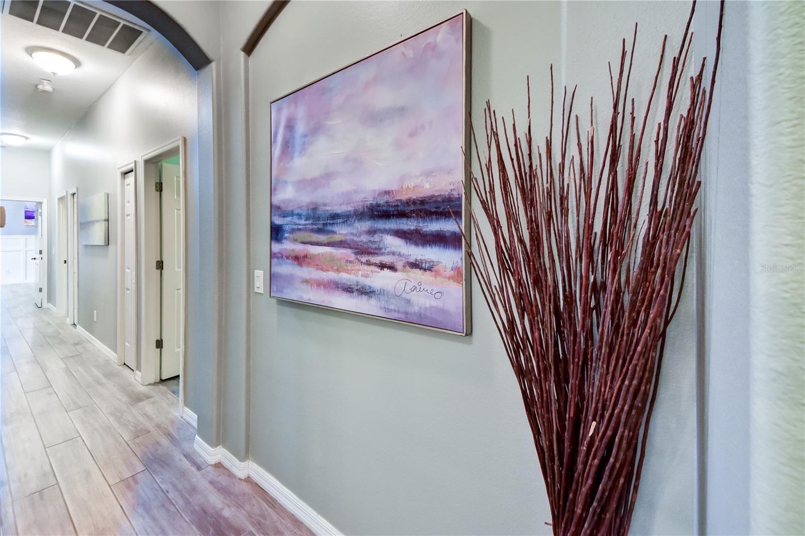 Hallway Leading  Bedrooms